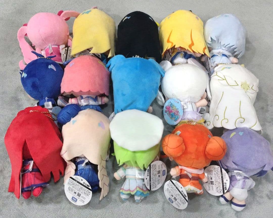 ひみつのアイプリ アイプリバースコーデ ぬいぐるみマスコット全15種コンプset