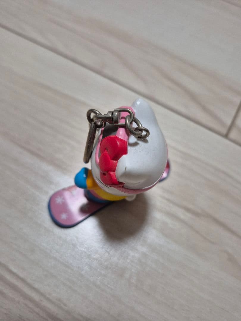 ハローキティ スノーボード キーホルダー　平成レトロ　2000年