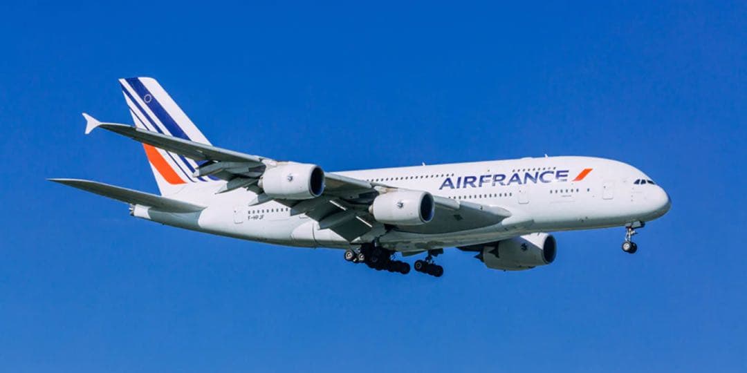 AF Air france Aviationtag A380 コンビ色