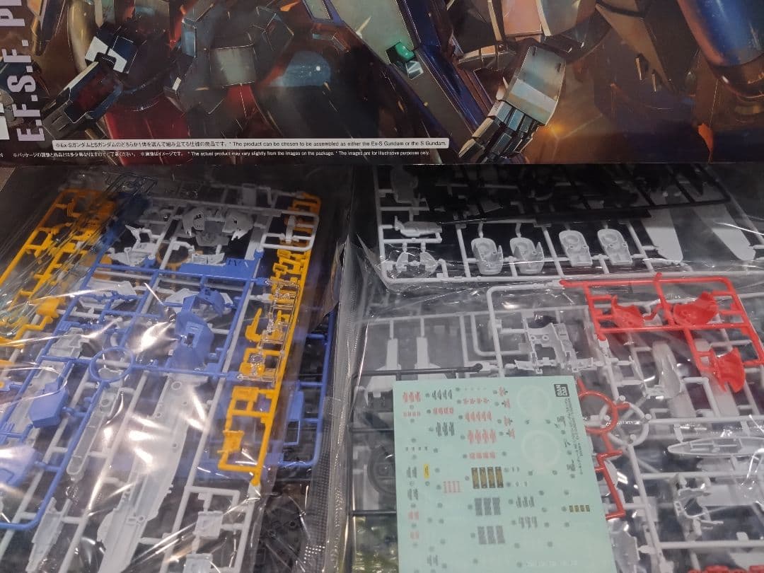 MG 1/100 Ex-Sガンダム/Sガンダム