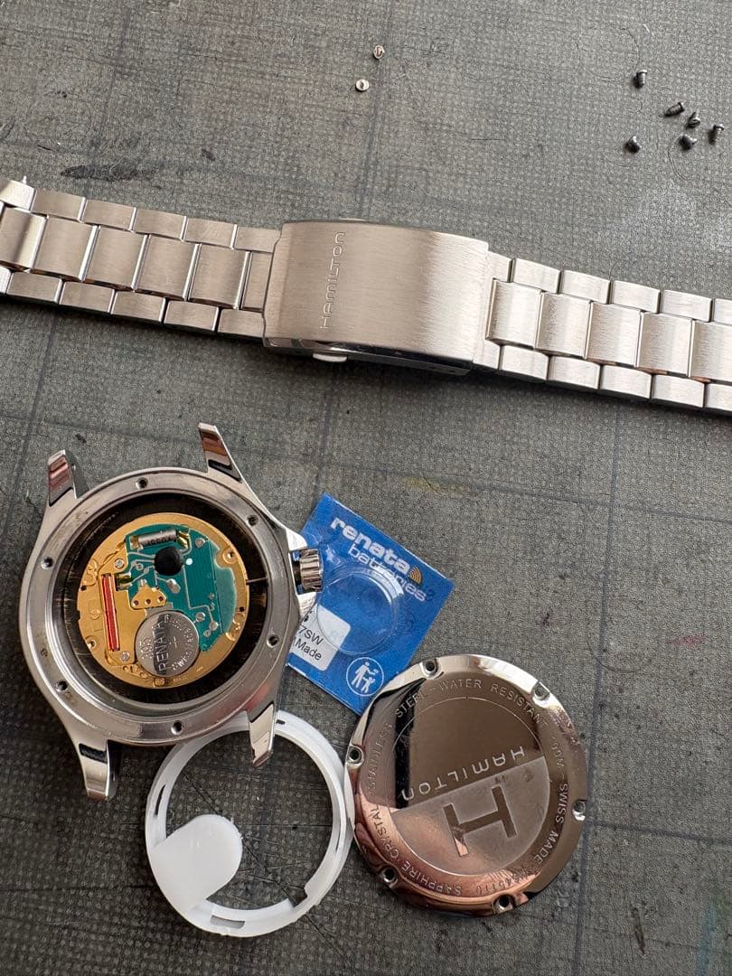 ハミルトン　カーキ　H645110 美品