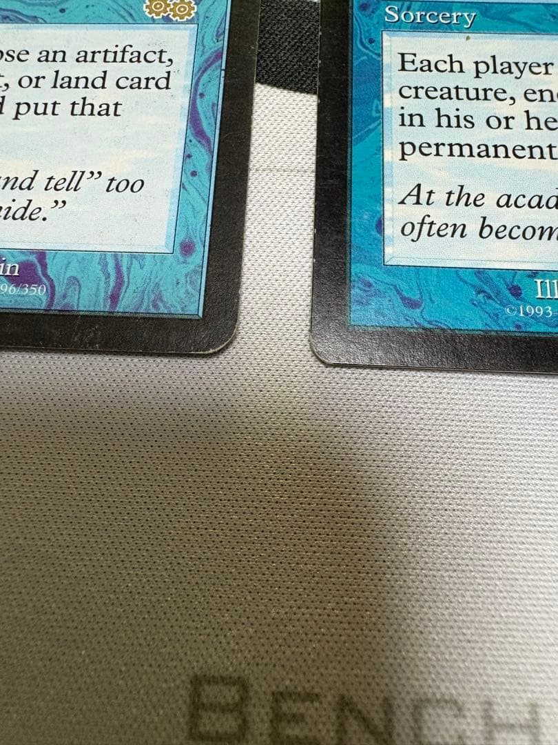 実物提示教育　ウルザスサーガ　英語　4枚セット