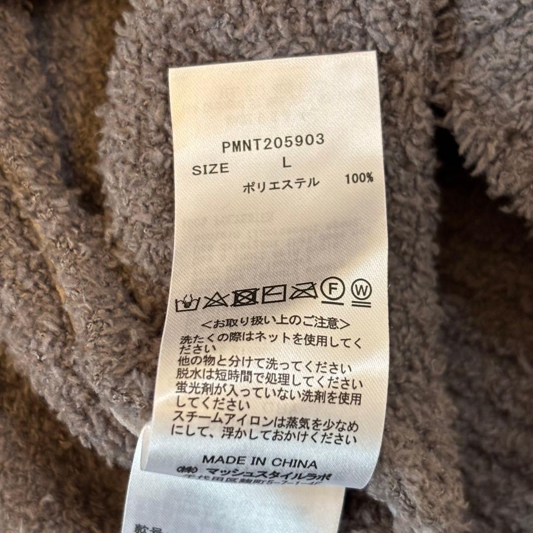 ジェラートピケ スヌーピー ルームウェア グレー L