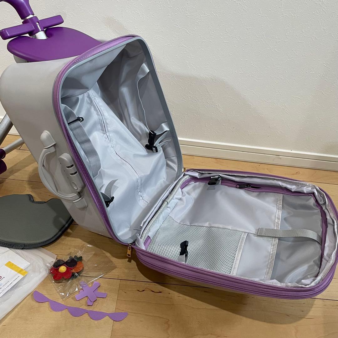 乗れる　キャリーケース