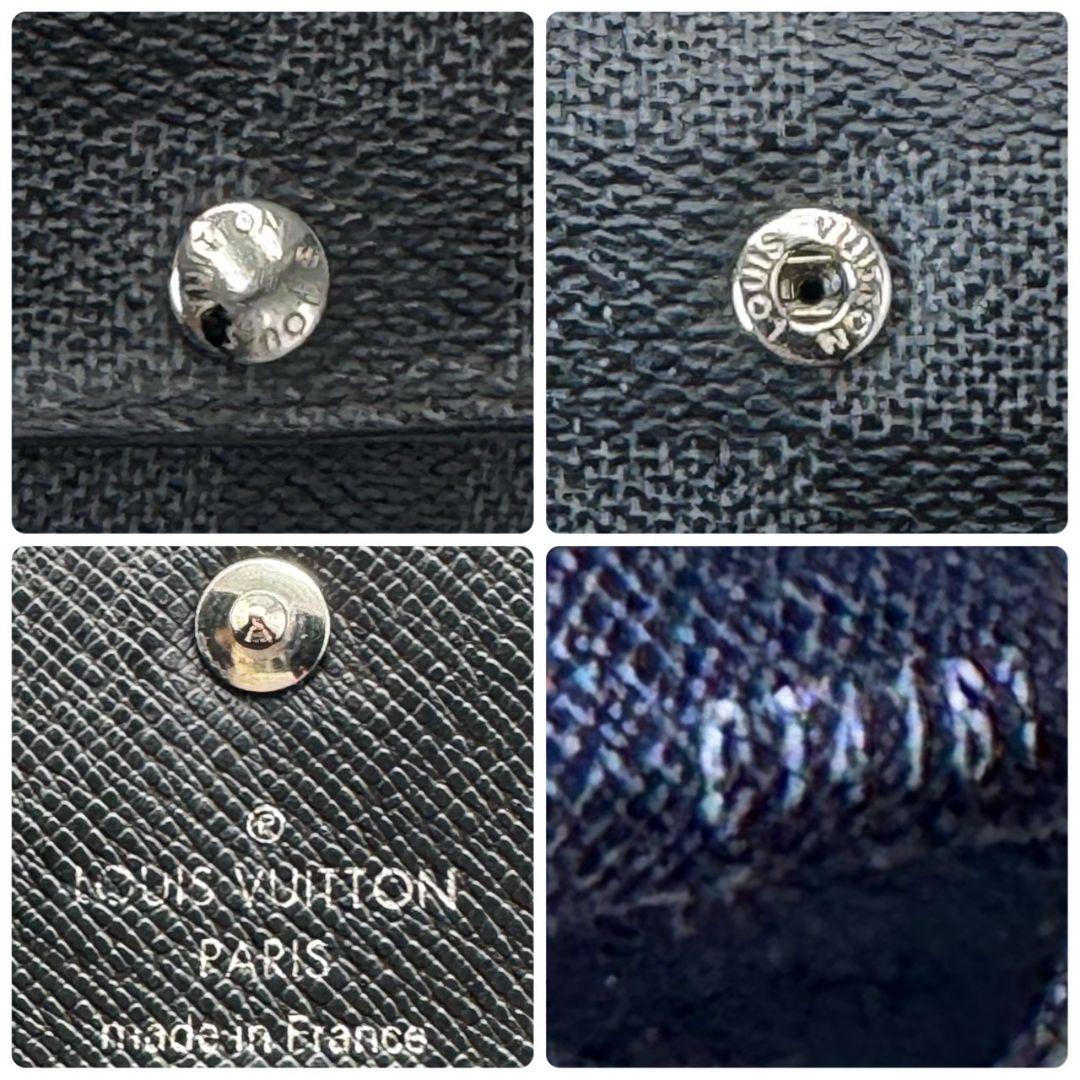 ルイヴィトン ダミエグラフィット ミュルティクレ6 キーケース 鍵 6連 黒