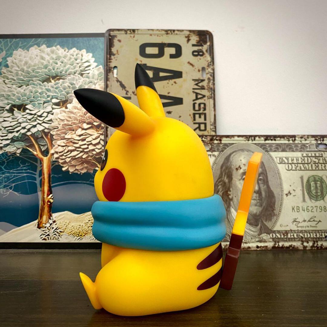 ピカチュウ フィギュア 青いスカーフ約23cm