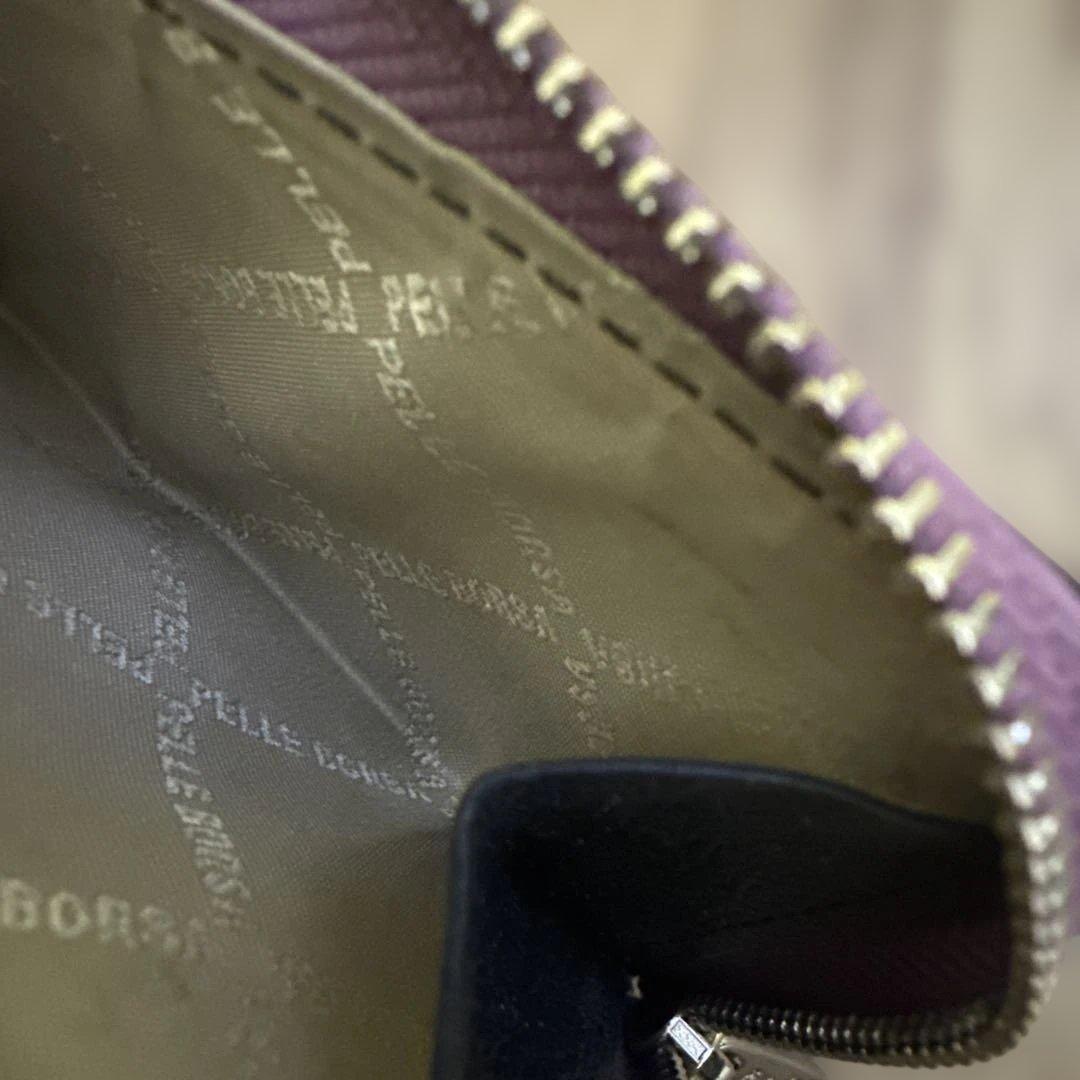 ムーミン×ペレボルサ「リトルミイ」 PELLE BORSA 二つ折り財布