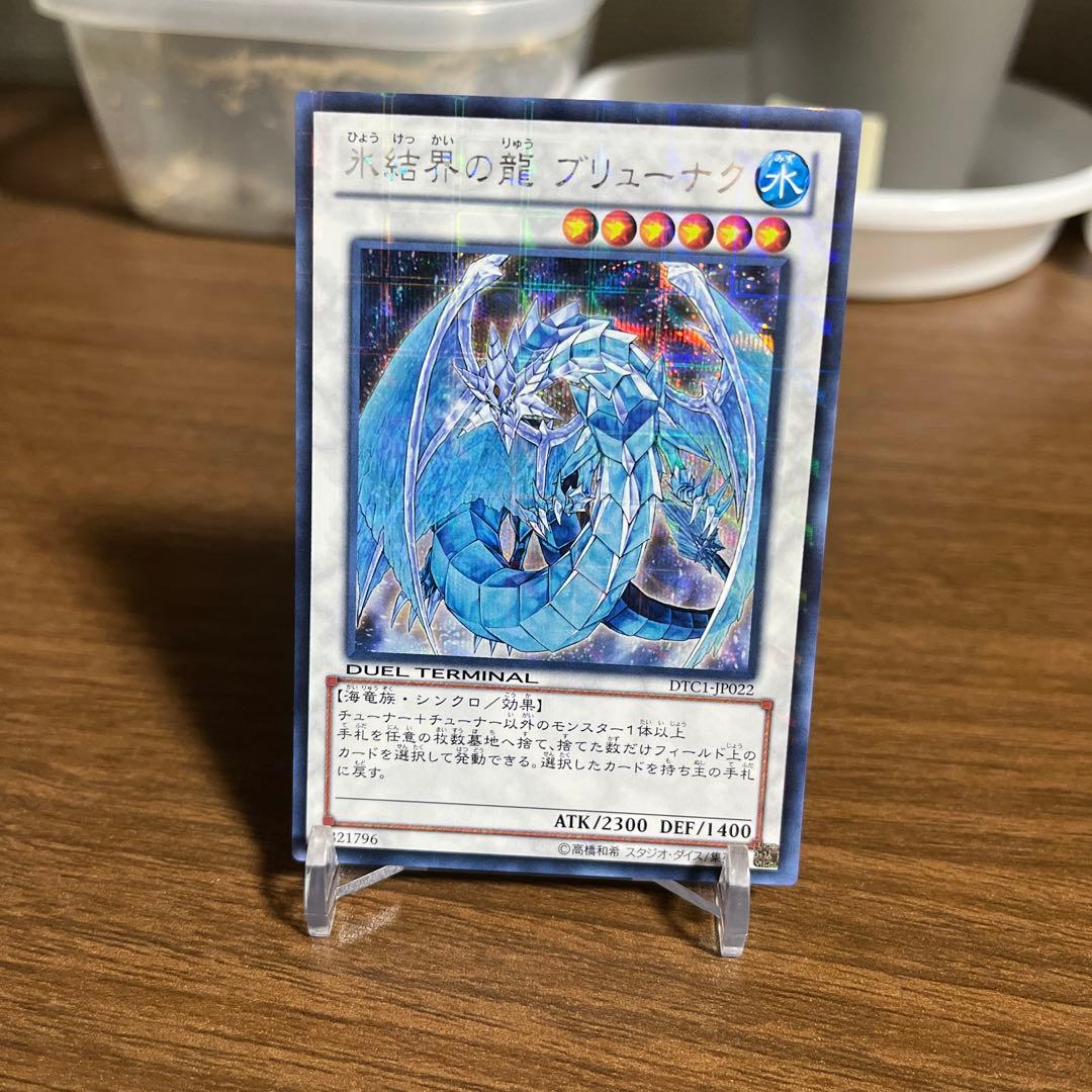 ぴ*読様 遊戯王DTCクロニクルシークレット氷結界の龍ブリューナク