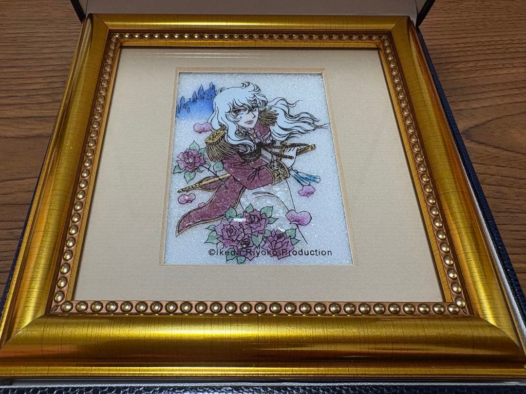 ベルサイユのばら　オスカル　ジュエリー絵画　ベルばら　池田理代子