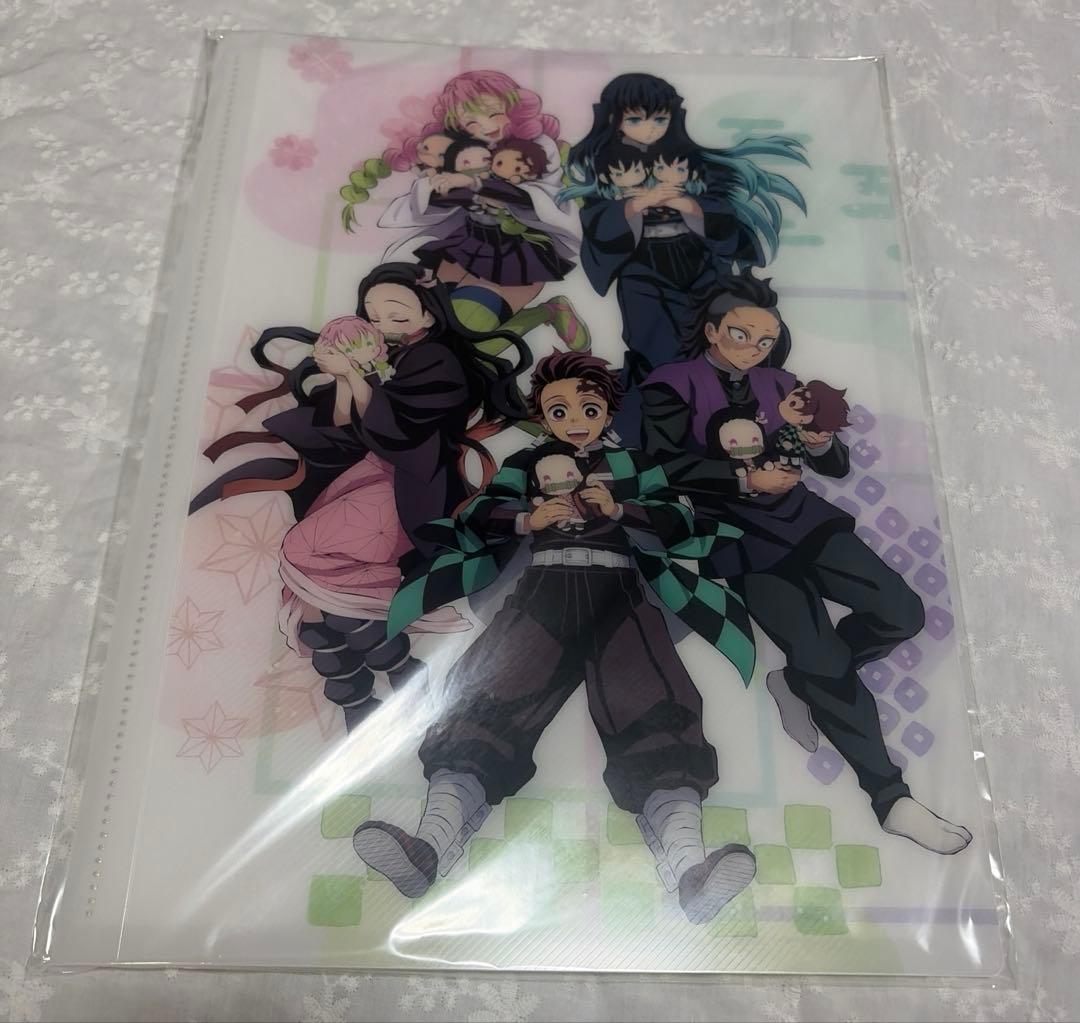 鬼滅の刃　クリアファイルホルダー　ポップアップ　刀鍛冶の里編　無一郎　蜜璃　玄弥