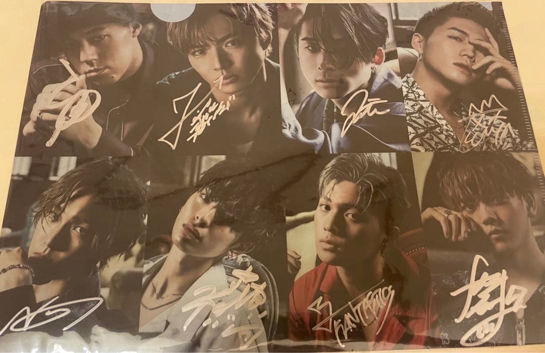 FANTASTICS 直筆サイン ファイル 八木勇征