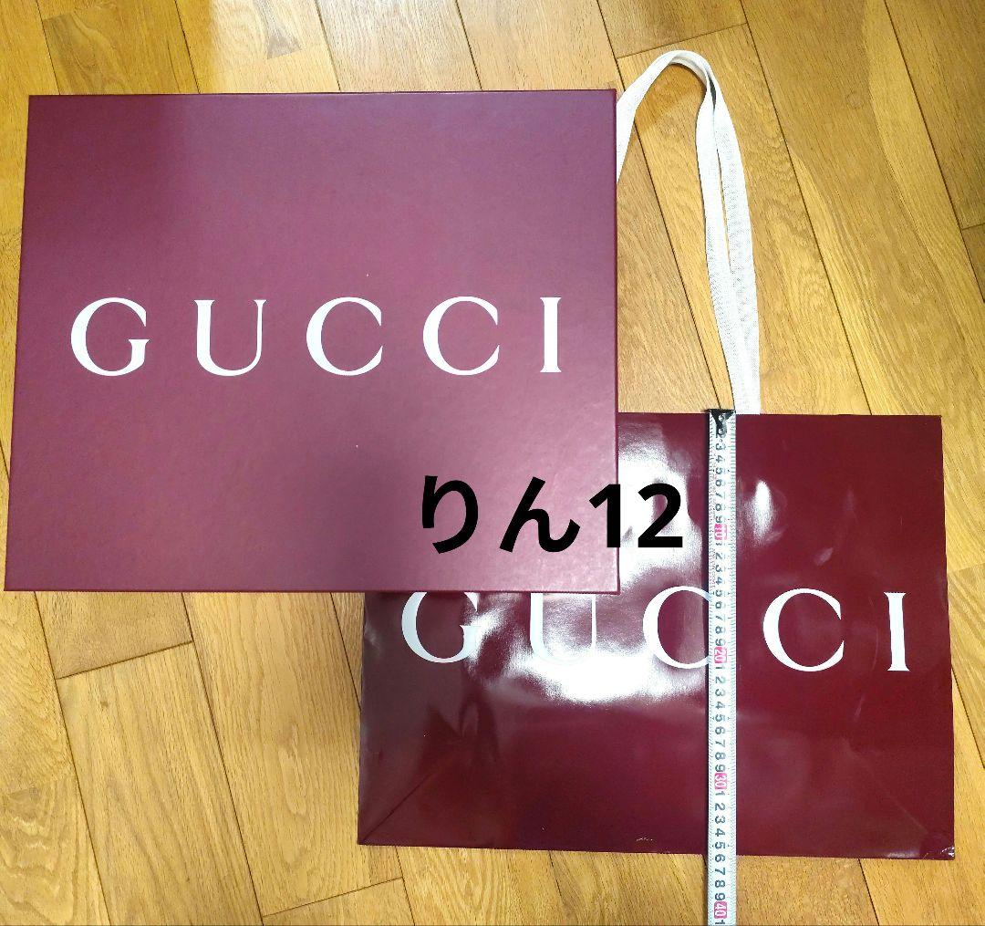 紙袋　ショッパー　ギフト　プレゼント　ラッピング　GUCCI　グッチ　サバト