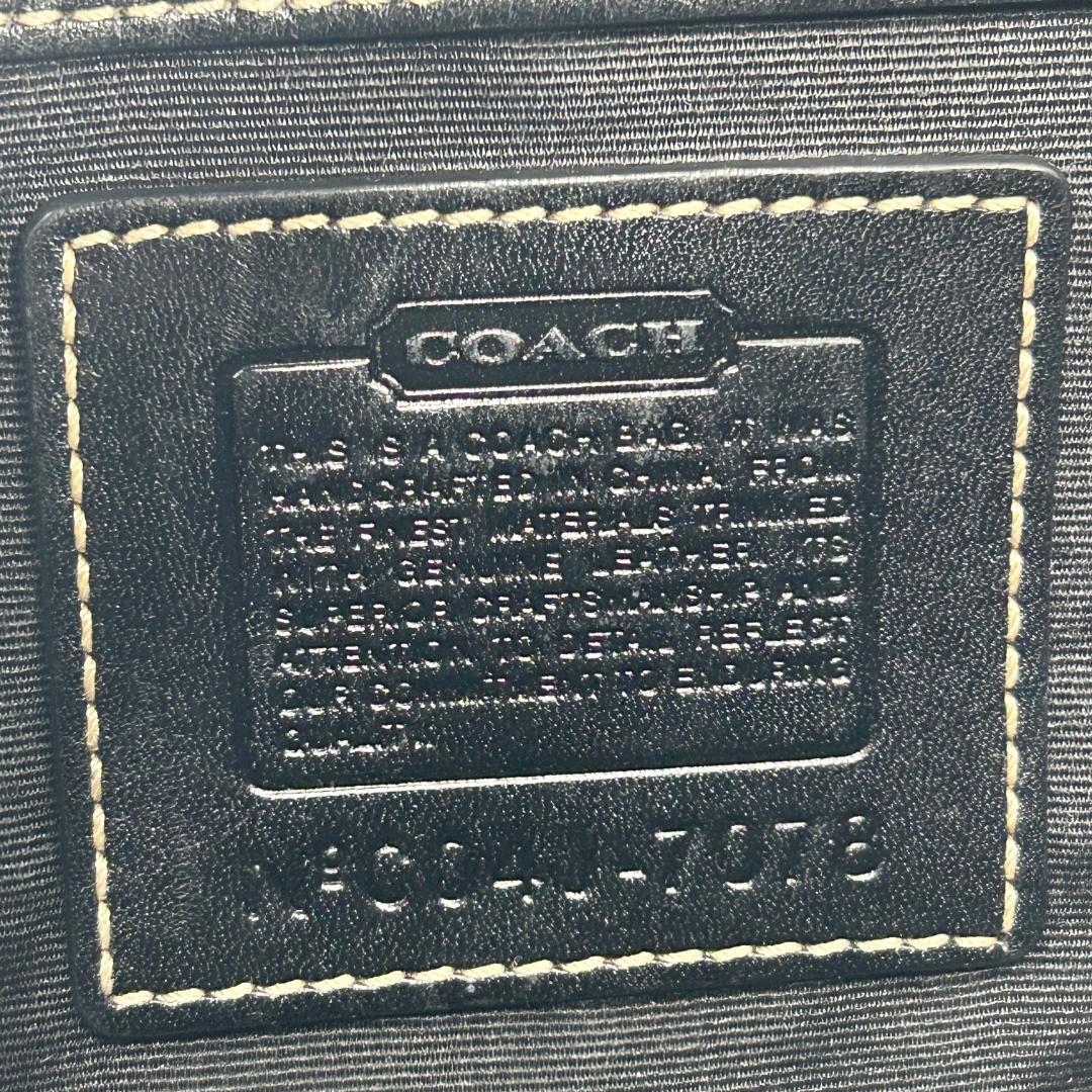 極美品✨コーチ ハンドバッグ ソーホー ミニシグネチャー トップハンドル 保存袋