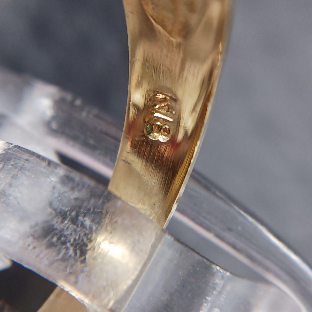 (C010503) K18 YG リング 指輪 約10号