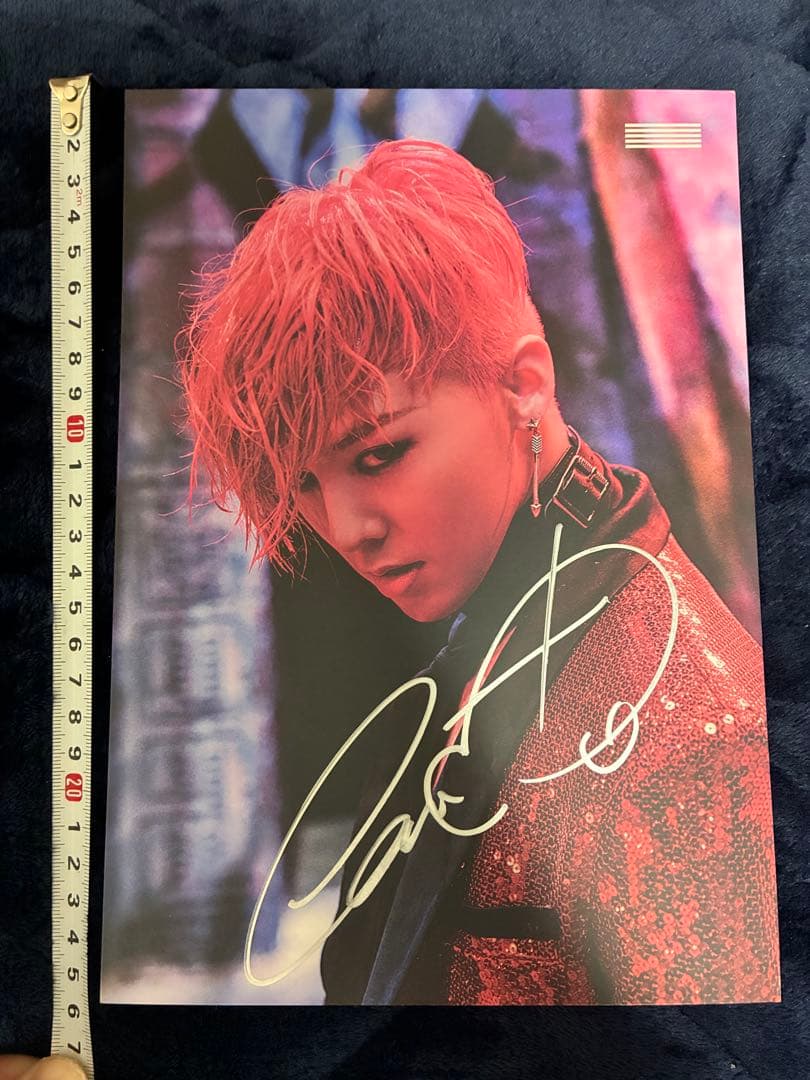 G-DRAGON 直筆サイン　BIGBANG ジヨン　ビッベン　gdragon