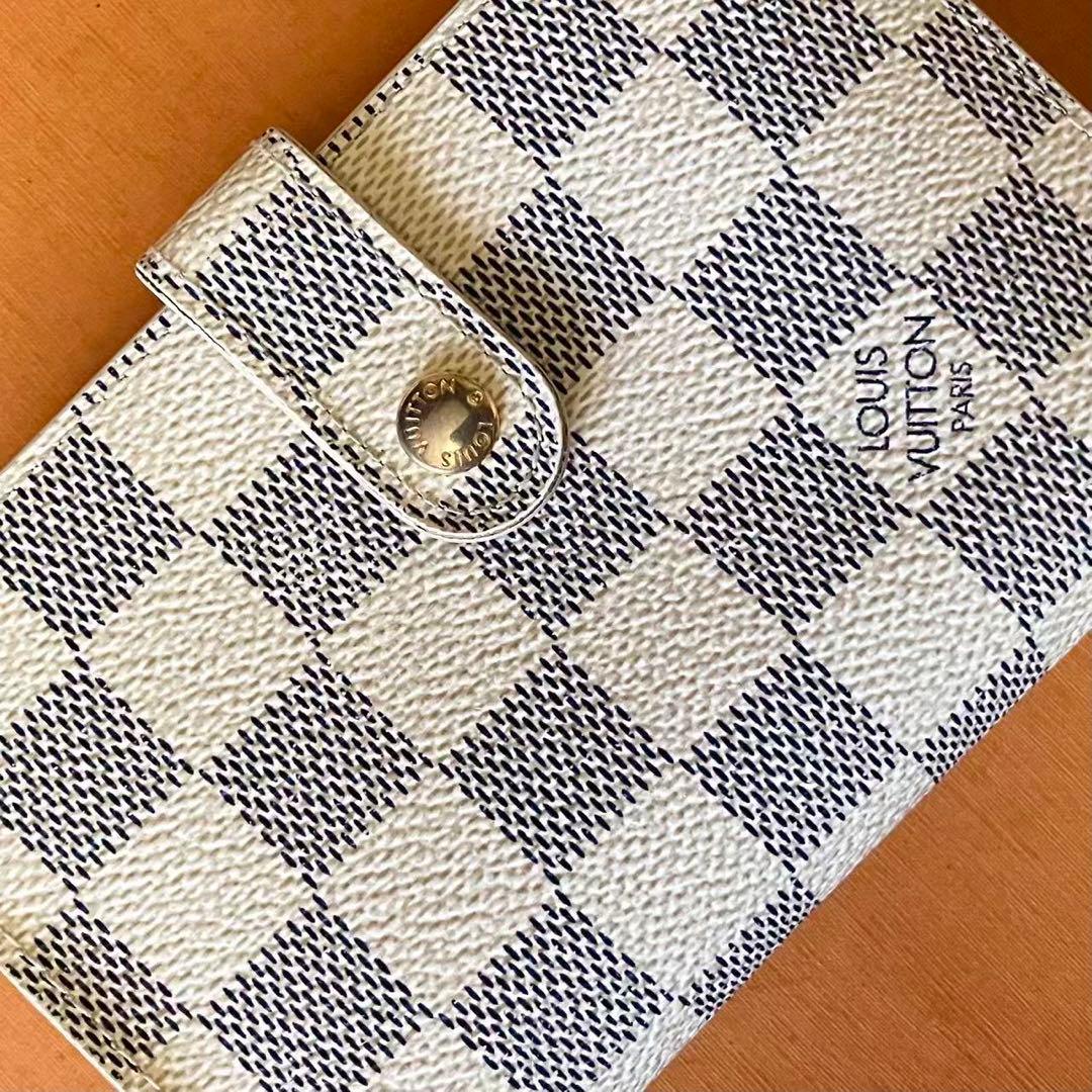LOUIS VUITTON ダミエ アズールポルトフォイユ ヴイエノワ 訳あり❣️