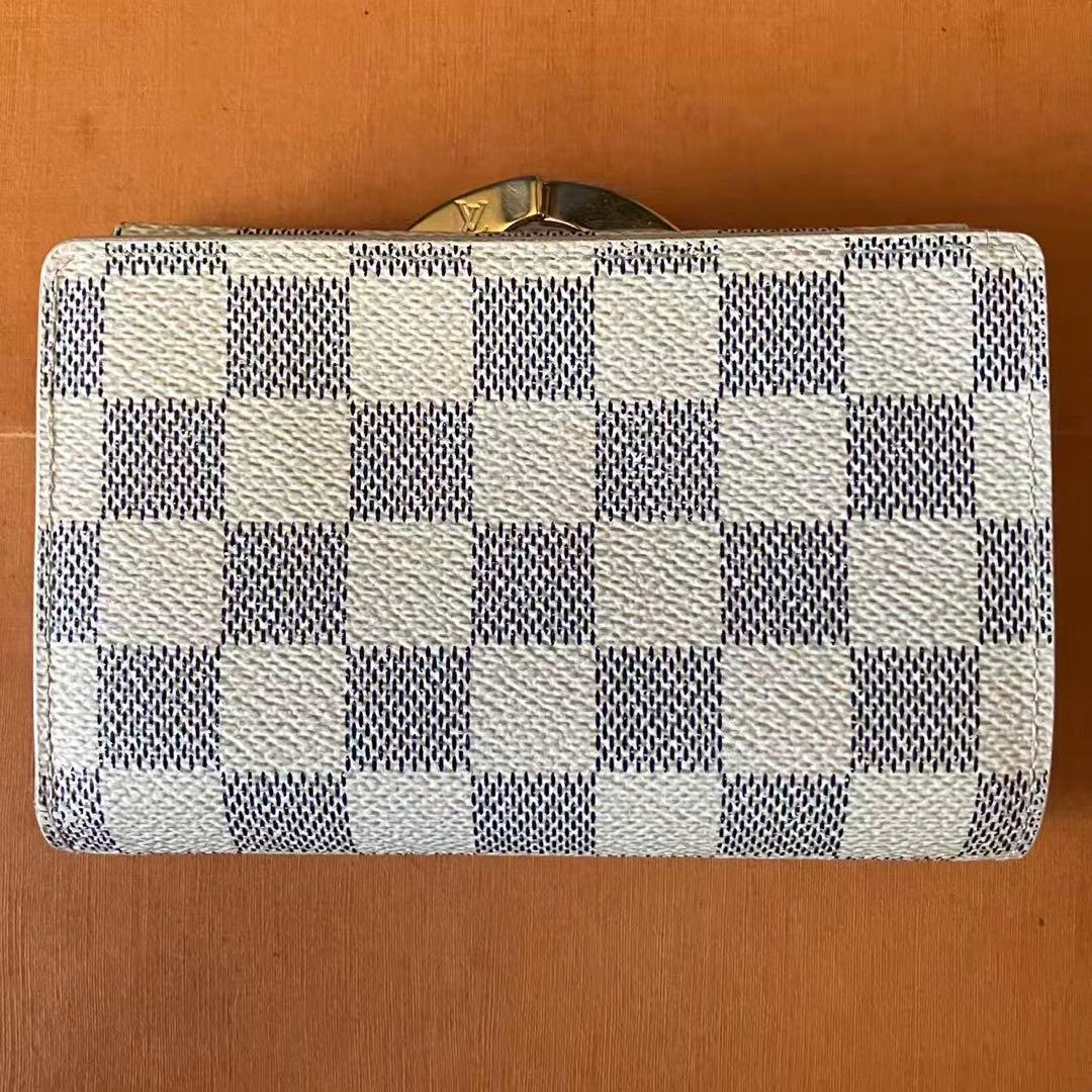 LOUIS VUITTON ダミエ アズールポルトフォイユ ヴイエノワ 訳あり❣️