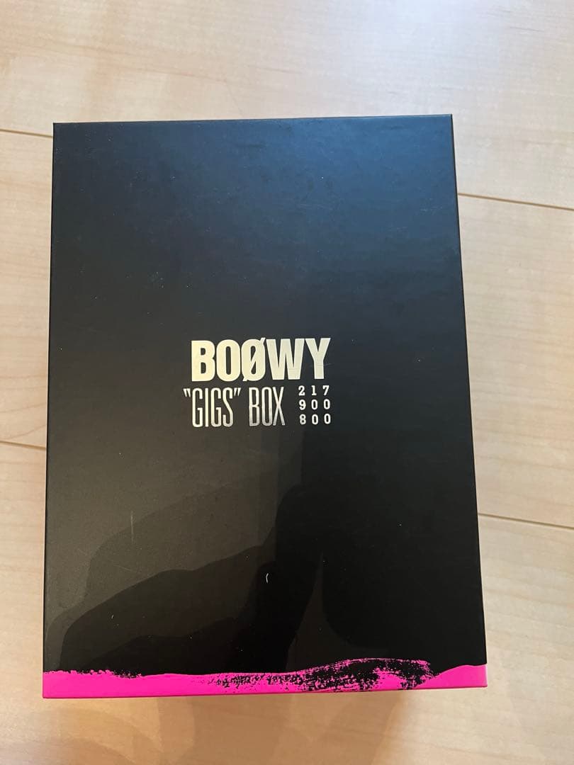 BOOWY GIGS BOX 8枚組 DVD