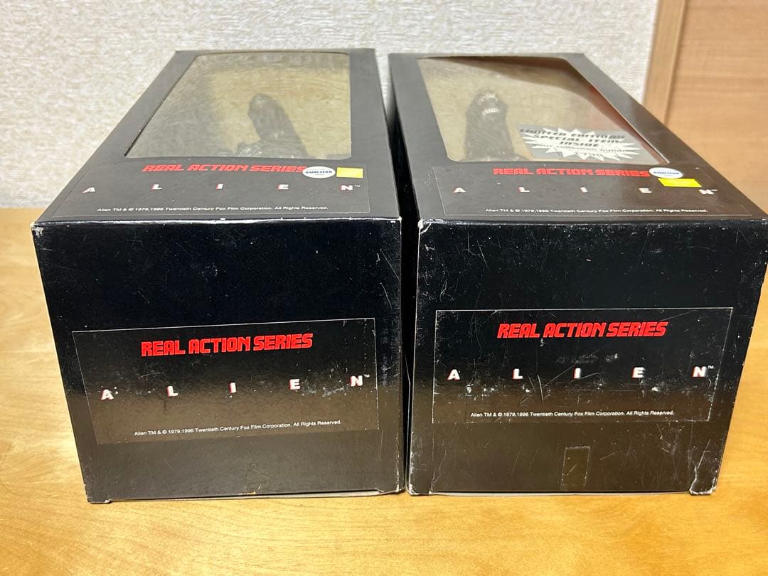 メディコムトイ　リアルアクションシリーズ エイリアン通常版+限定版セット　開封品