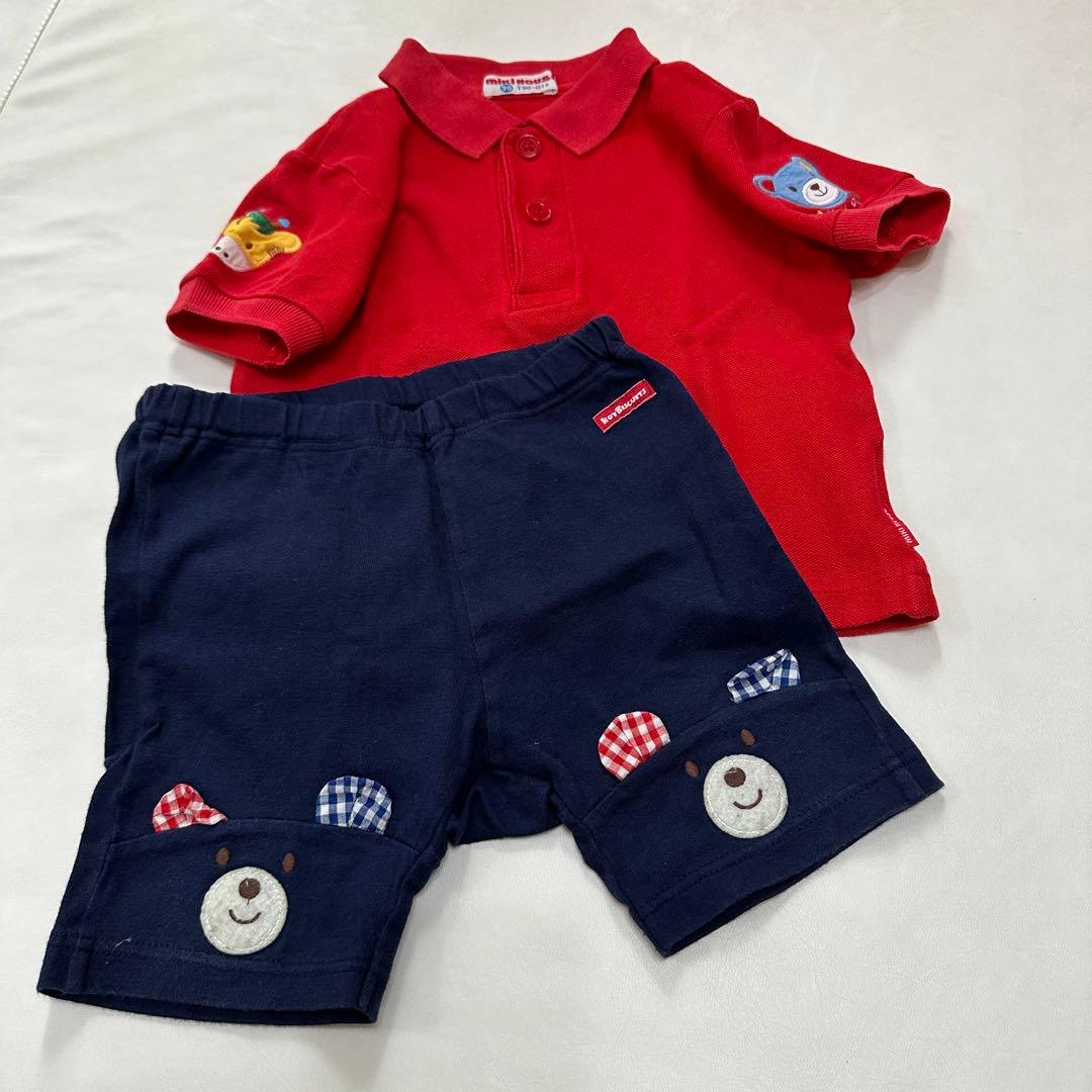 【80】MIKIHOUSE 半袖Ｔシャツ パンツ 13点セット