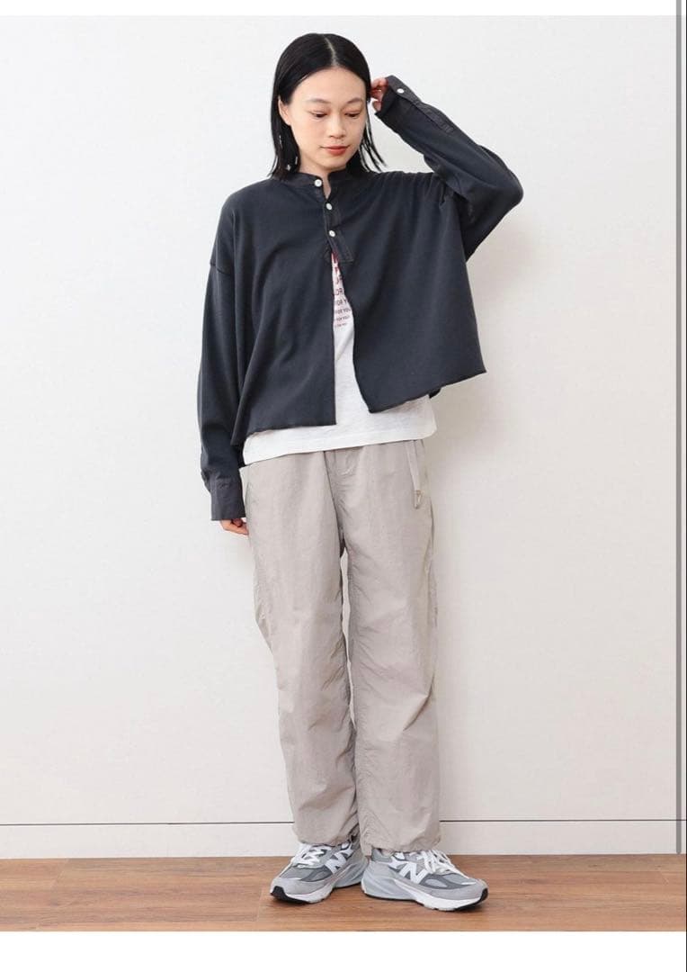 【美品】GRAMICCI グラミチ　ナイロンパンツ　グレー　サイズフリー