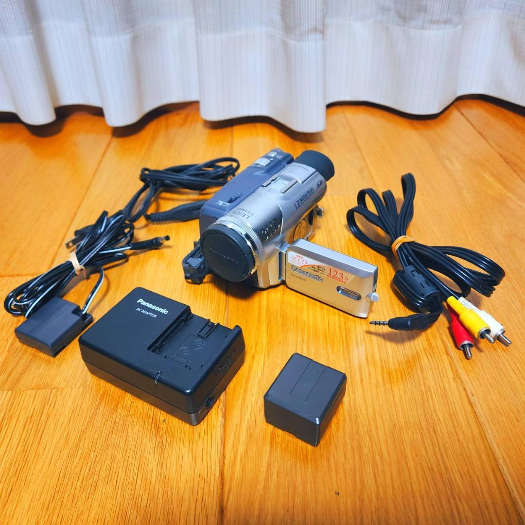 【動作確認済】高画質 Panasonic MiniDV ビデオカメラ セット