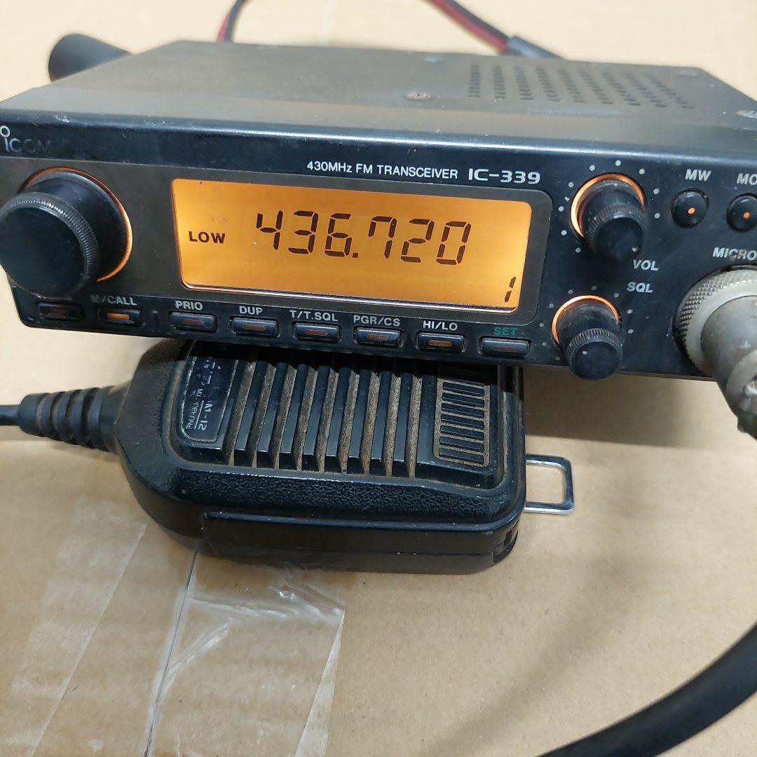 値引　アマチュア無線機　430　アルインコDR-M40DX　アイコムIC-339