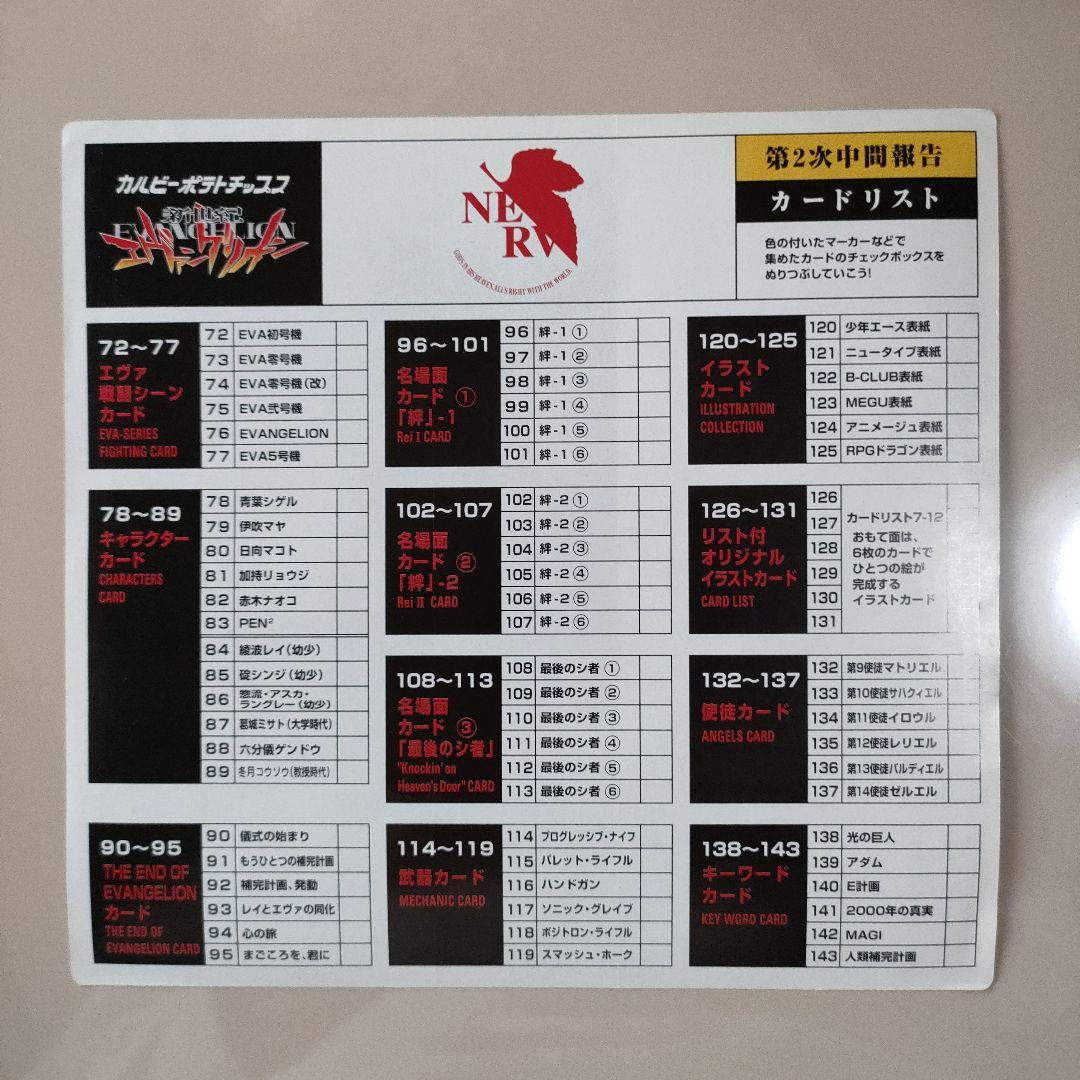 【特別価格】Calbee 新世紀エヴァンゲリオン カードホルダー 懸賞品