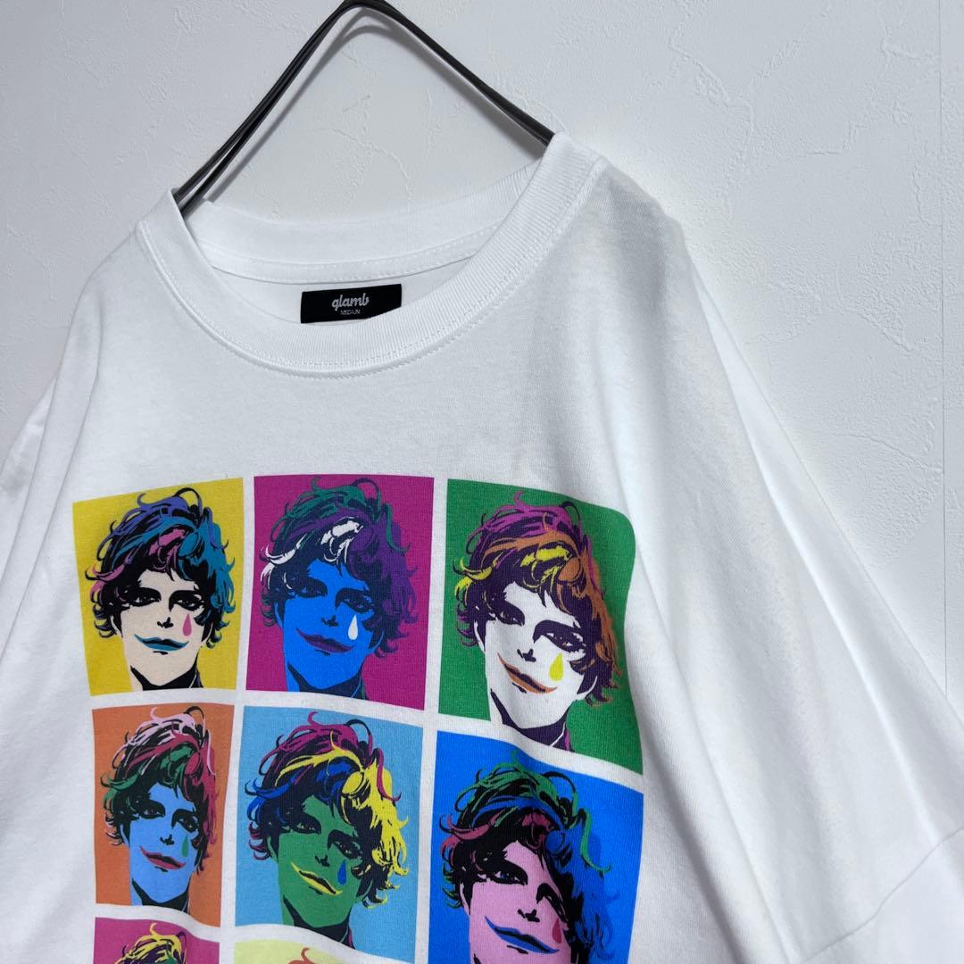 新品 glamb にじさんじ ジョーリキイチ ロングスリーブ Tシャツ 白 M