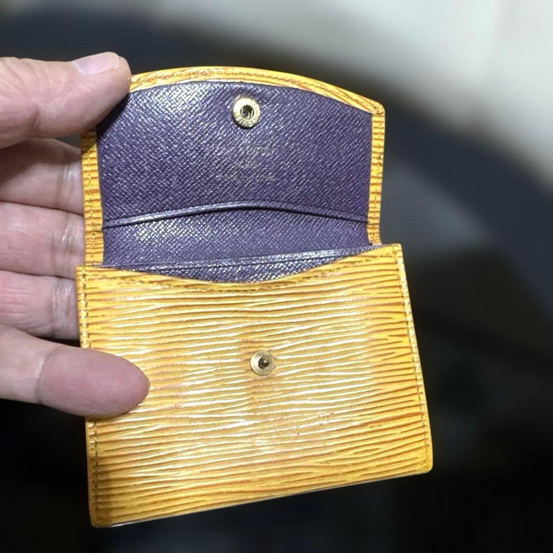 ⑩☆美品♪エピ ケース☆イエローカラー