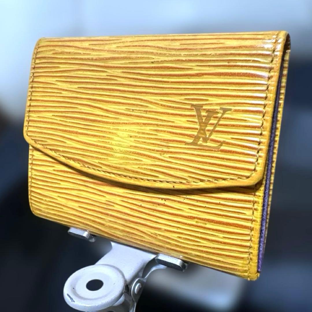 ⑩☆美品♪エピ ケース☆イエローカラー