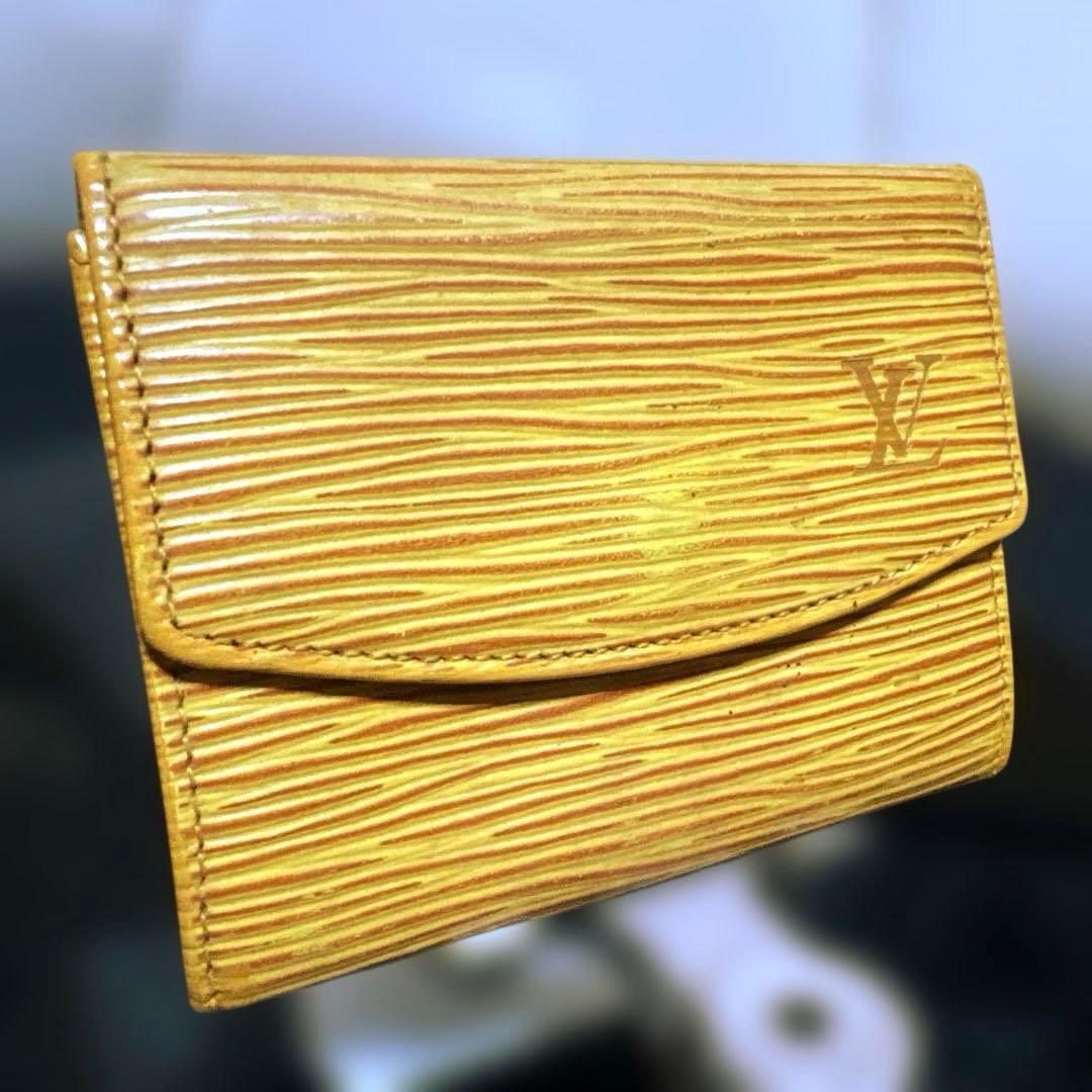 ⑩☆美品♪エピ ケース☆イエローカラー