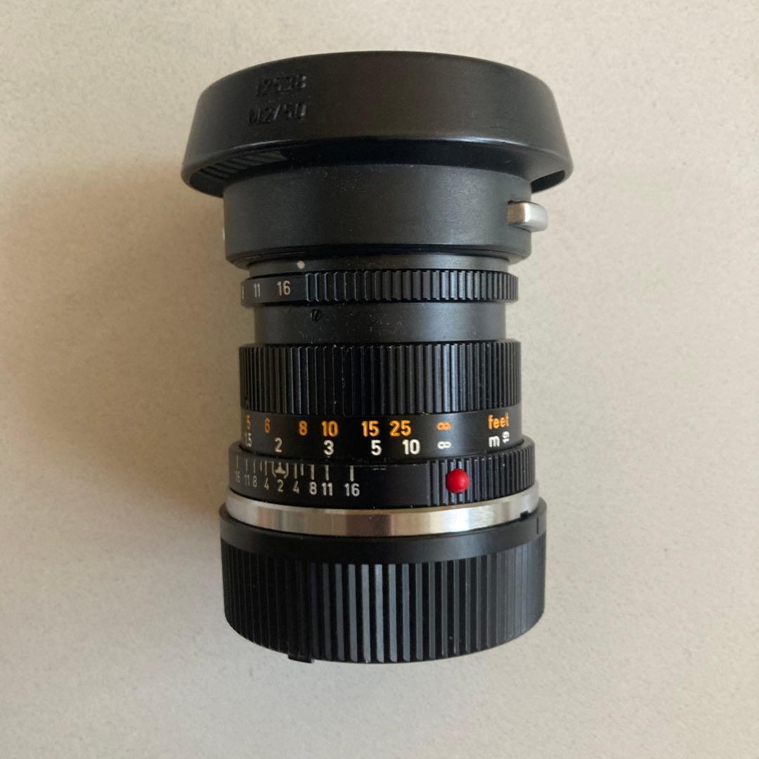 ライカ　ズミクロン　f2.0 50mm レンズフード付き