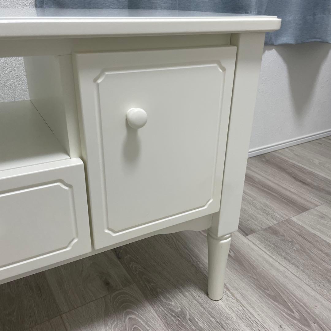 フランフラン　ミーオ TVボード ホワイト (W980×H500) テレビ台