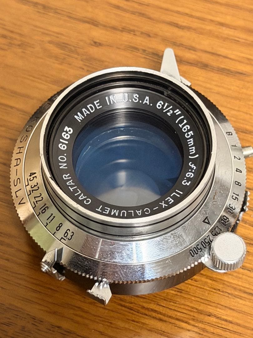 ILEX-CALUMET 165mm f/6.3 レンズ