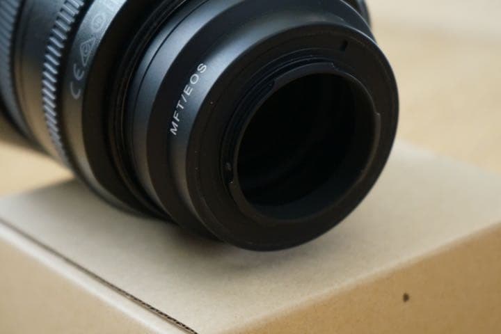 NOVOFLEX マイクロフォーサーズにEFレンズを付ける アダプター