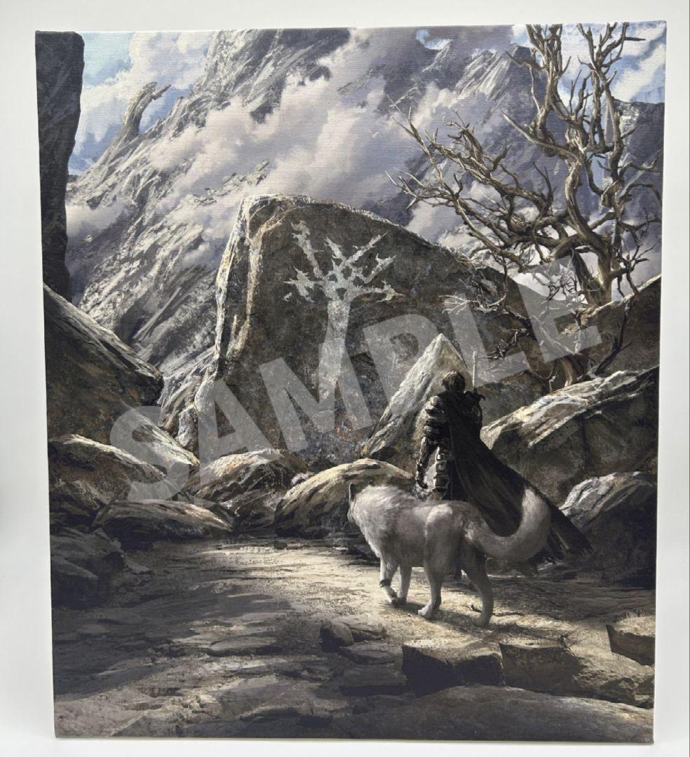 mtg 超稀少 ff 特大 キャンバスアート 荒地 大戦祭 非売品