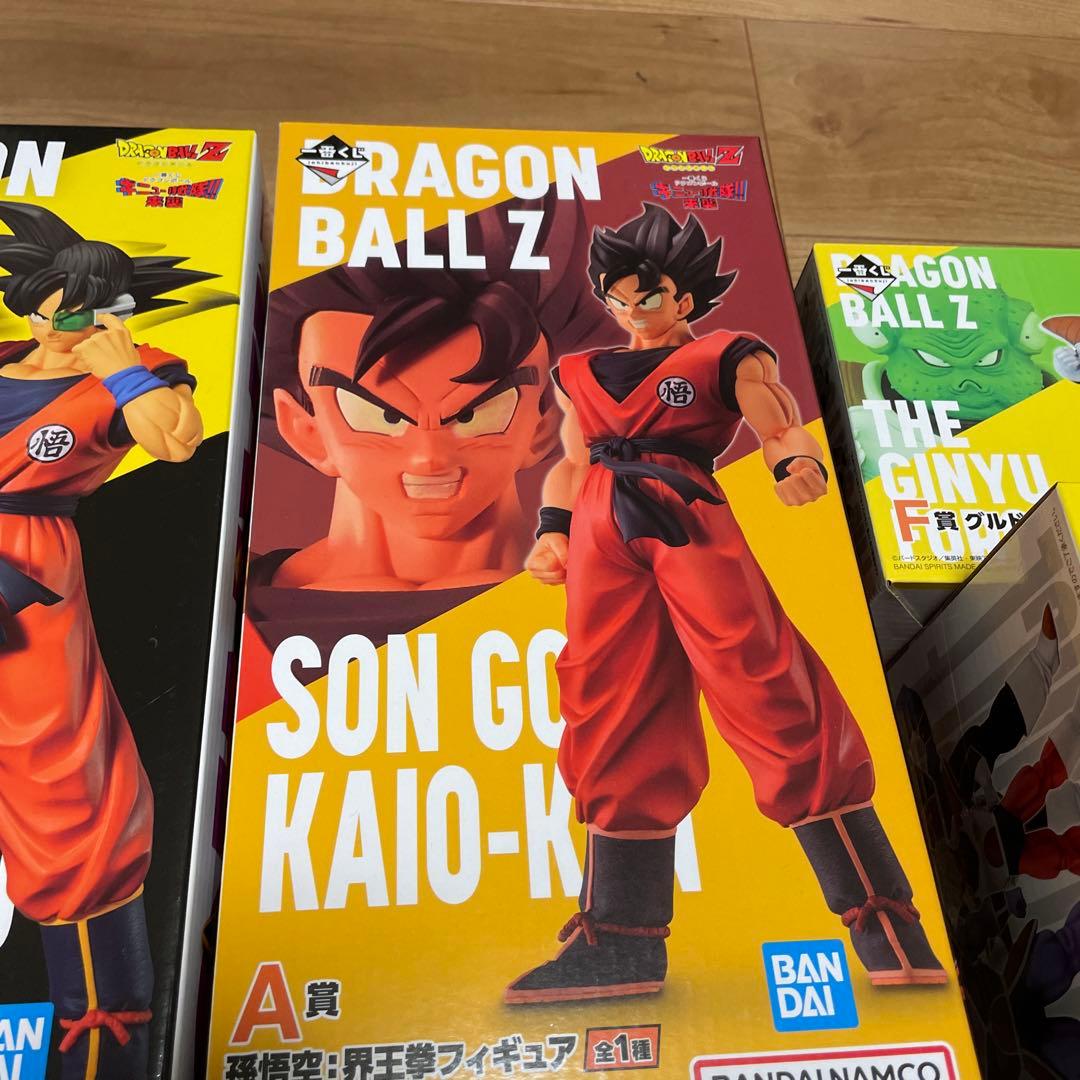ギニュー特戦隊 一番くじ フィギュア 未開封 ドラゴンボール