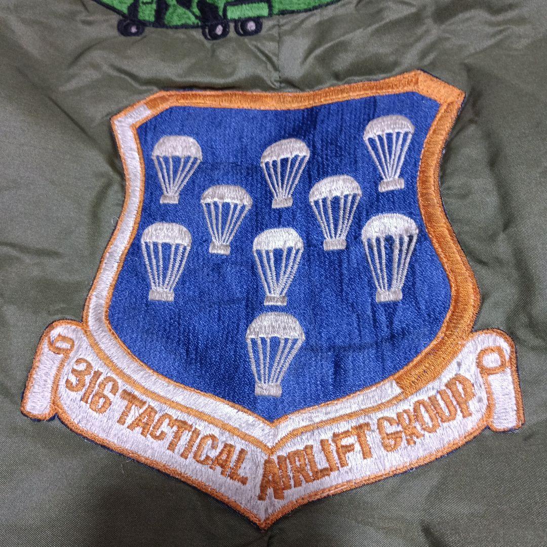 米空軍 ヘルメットバッグ316TATICAL AIRLIFT GROUP横田基地