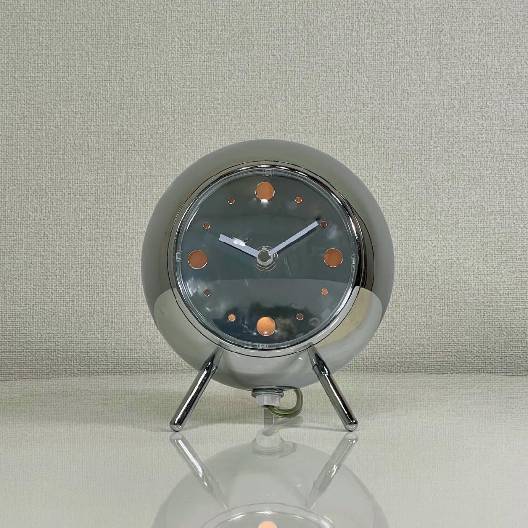 スペースエイジ テーブルクロック 置き時計 ライト付き ヴィンテージ ビンテージ