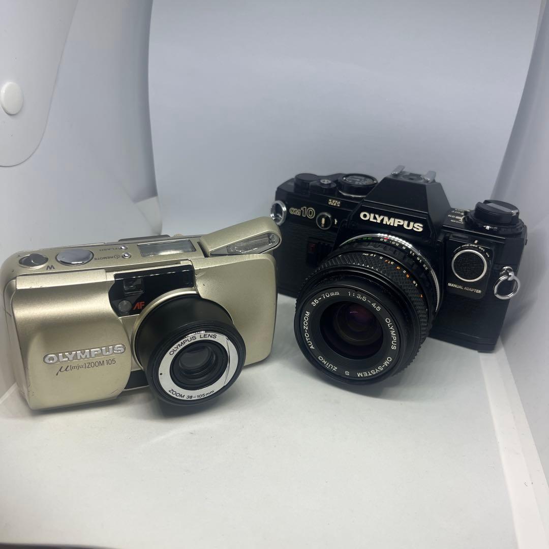 【ジャンク】オリンパス　OM10 + μZOOM セット