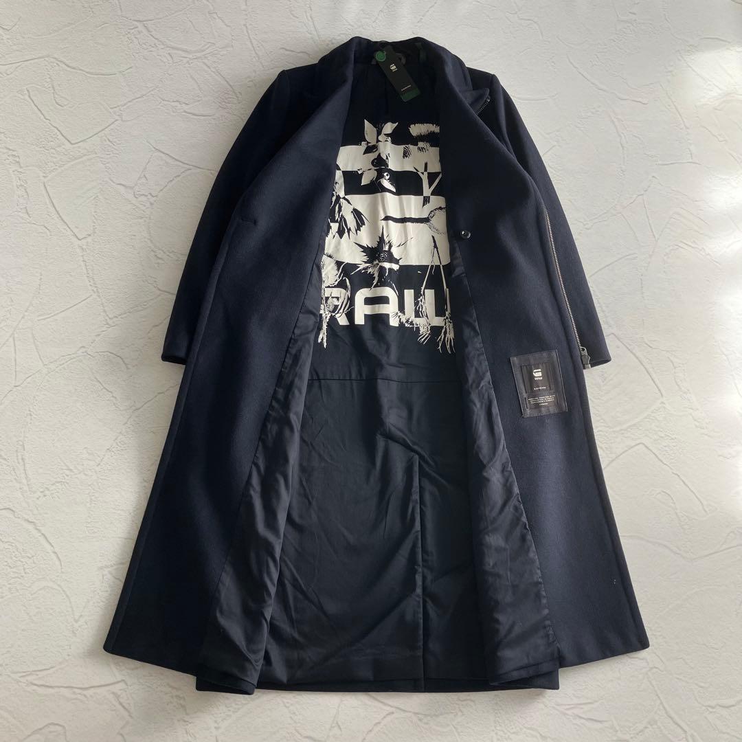 新品✨G-STAR RAW ウール ロングコート ユニセックス ジースターロウ