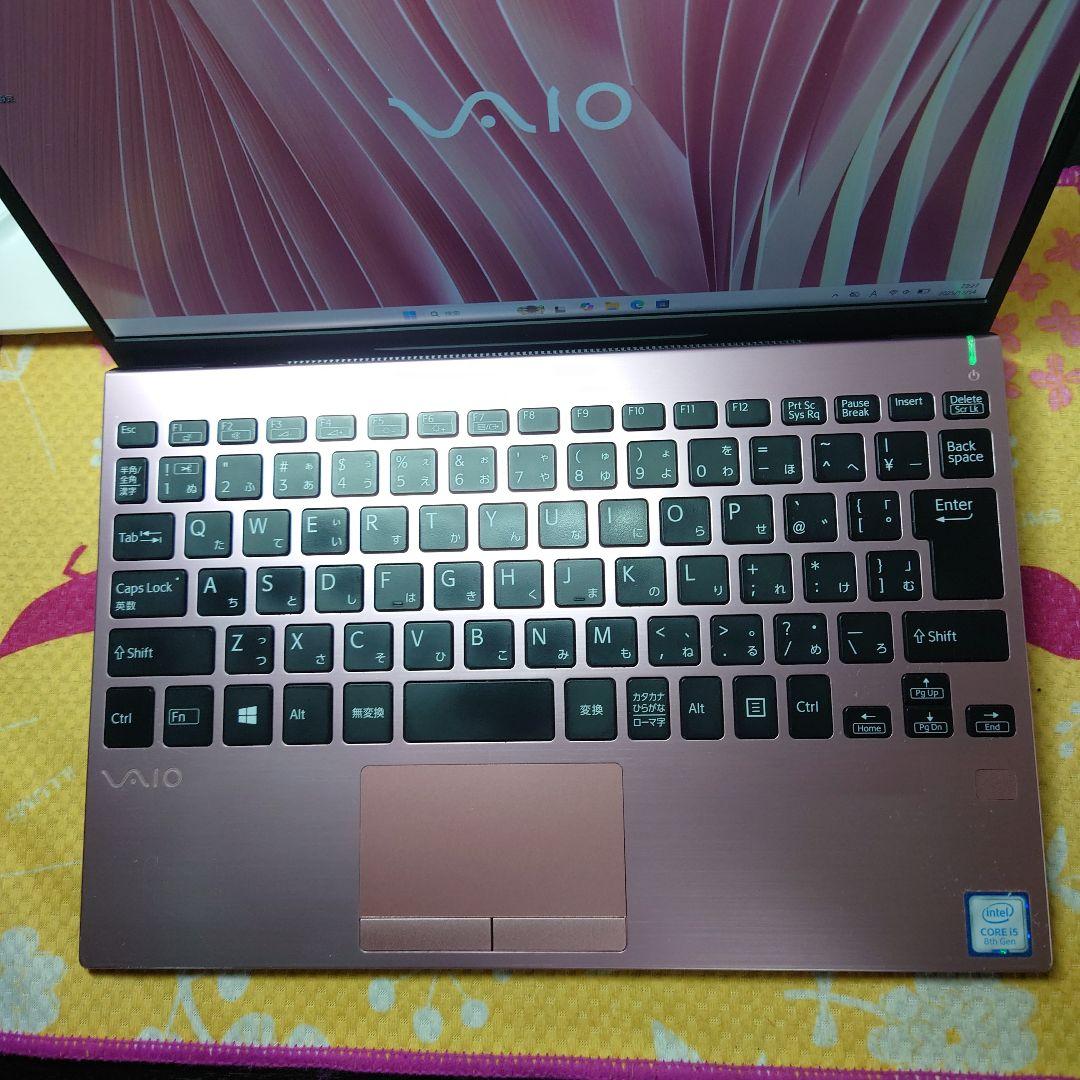 ピンク！小型軽量モデル！VAIO proPJ11！ノートパソコン！i5