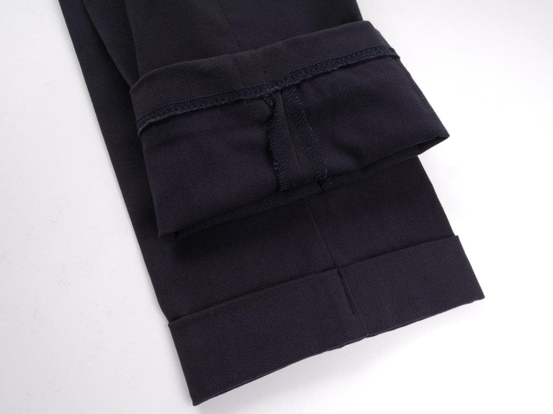 MESSAGERIE◆Made in Italy◆46◆秋冬 ネイビー　パンツ