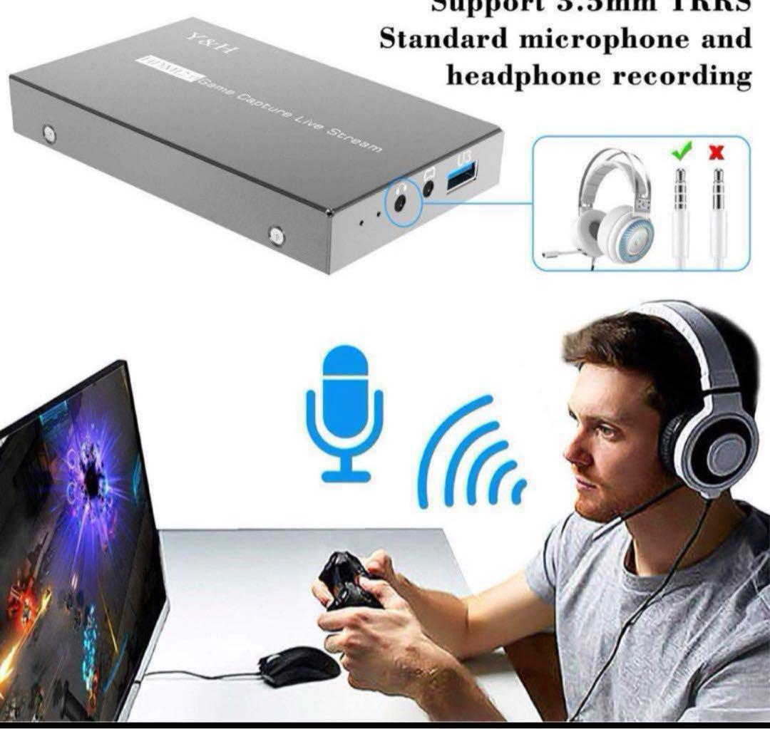 HDMI ビデオキャプチャーボード Y&H USB3.0