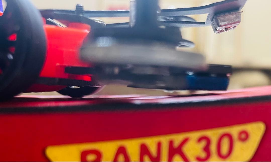 ミニ四駆　MSスギヤマ式フレキ　V字カット鳥居残し　１軸ATスラダン１軸アンカー