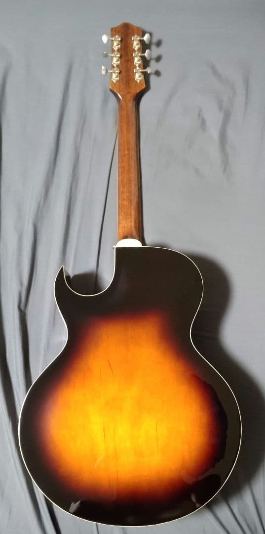 LOAR LH-280-C Vintage Sunburst フルアコ