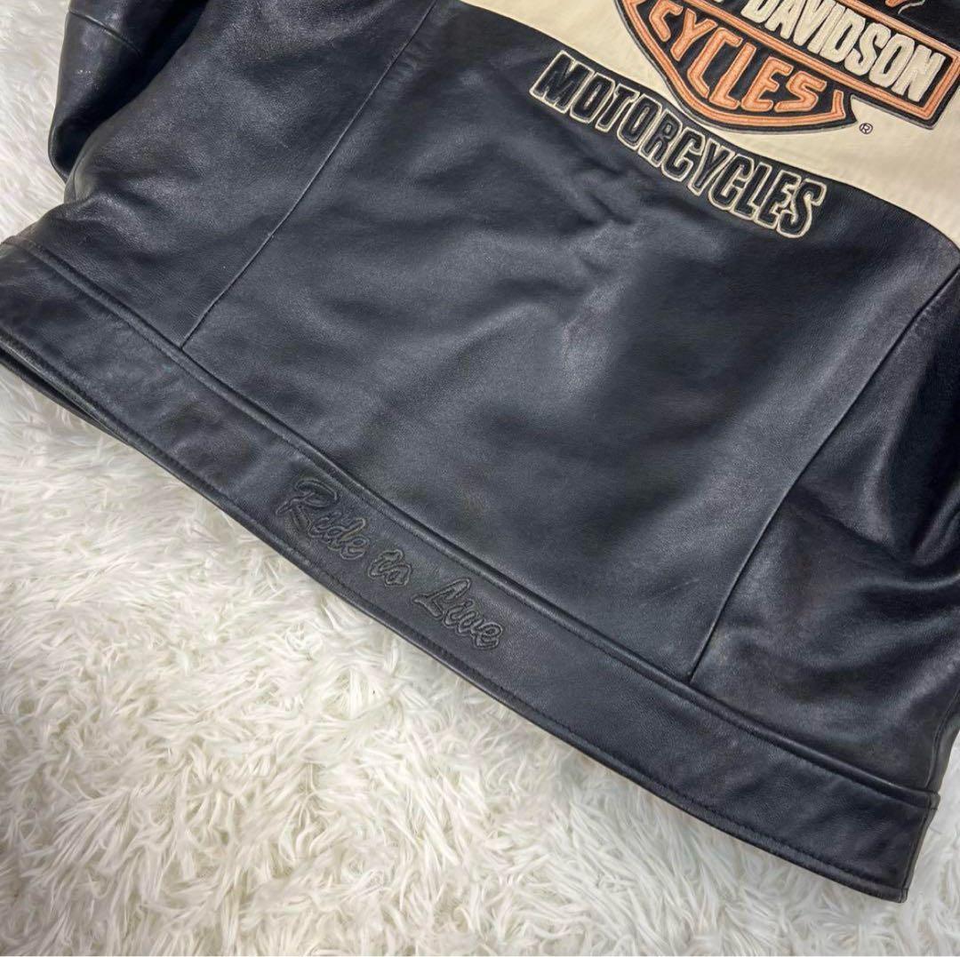 ハーレーダビットソン レザージャケット メンズ シングルライダース