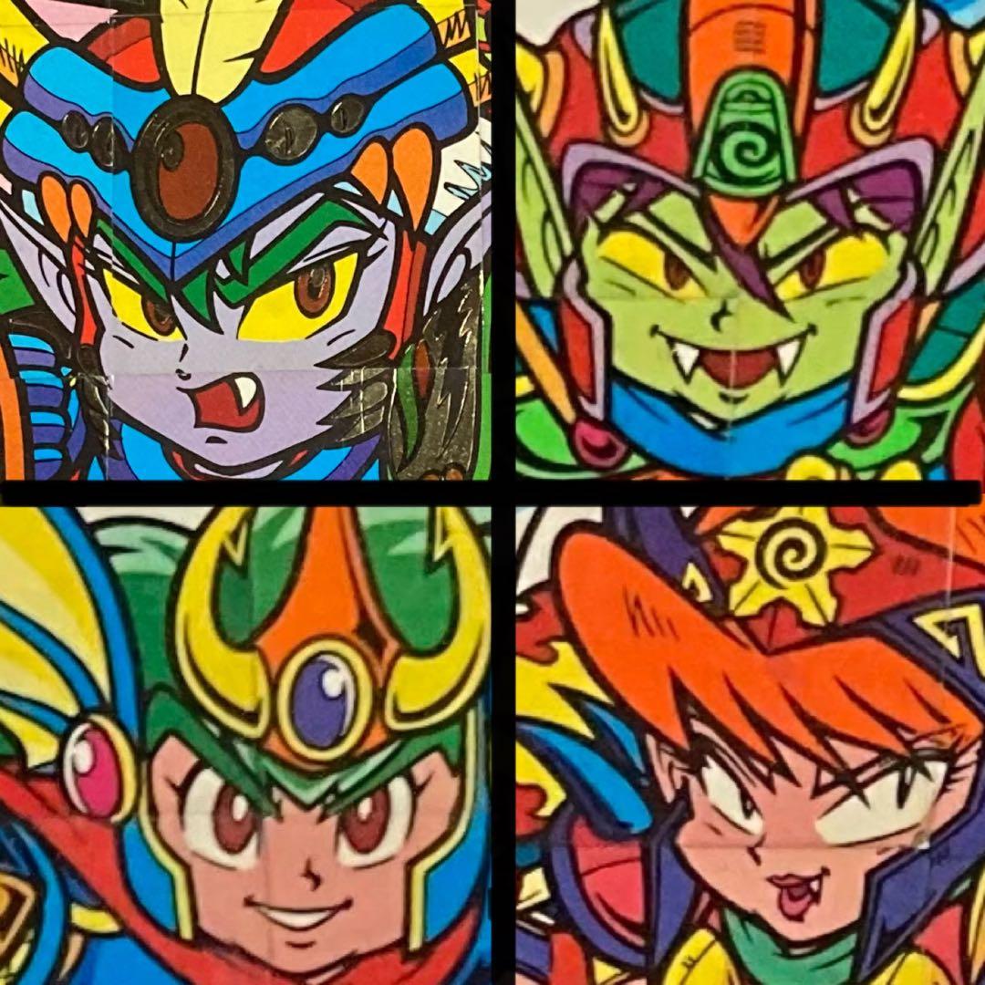 旧ビックリマン　28弾　剥がし済みヘッド　コンプ