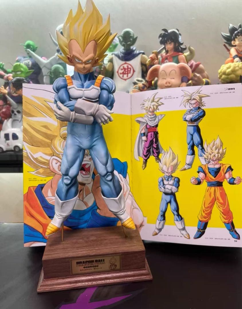 ドラゴンボール ベジータ ガレキ ガレージキット スタチュー X①①③